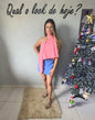 Blusa Nula Manca com Babado