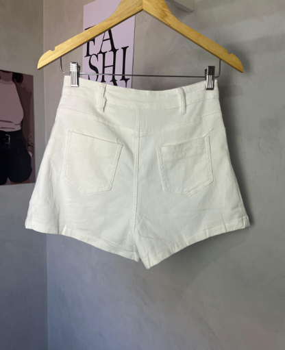 Shorts Jeans Branco